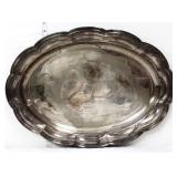 Vintage Tiffany & Co 22x16 silverplate platter