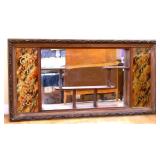 Vntg 50x22 mirrored shadowbox NO SHIPPING