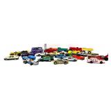 Lot of 30 toy cars & trucks