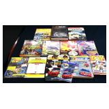Estate lot of racing books & magazines