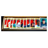 1989 Topps baseball card box with contents