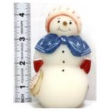 Fenton patriotic Mr Snowman figure