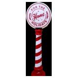 43in Home For The Holidays blow mold NO SHIP