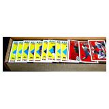 1988 Topps baseball card box with contents
