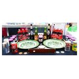 MIxed estate lot, inc NASCAR Cokes NO SHIPPING