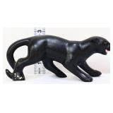 Vintage 3in tall black panther figure