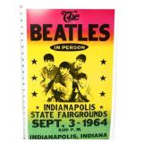 14x22in The Beatles concert poster, not original