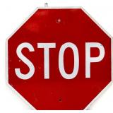 Metal 24x24 STOP sign