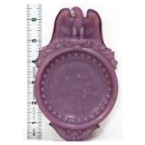 Boyd amethyst slag ring dish w/ eagle
