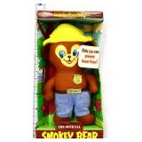 Vntg Knickerbocker Smokey Bear plus in box