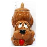 Vntg McCoy brown hound dog cookie jar
