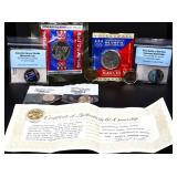 Lot of estate commemorative coins