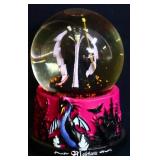 Disney Snow White Maleficent musical snow globe
