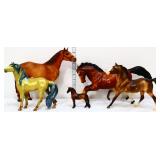 Lot of 5 Breyer horse figures