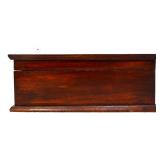 Wood document box
