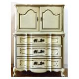 Vntg French gentlemens chest see photos