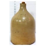 Vintage stone J Fisher Lyons NY whiskey jug