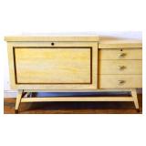MCM blonde Lane cedar lined chest see photos