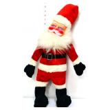 Vntg MCM 24in Santa figure w/ rubber face