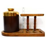 Vintage pipe stand