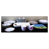 Mixed estate lot, inc dinnerware pieces