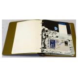 Vintage Space Race stamp book