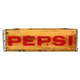 Vintage wood Pepsi crate