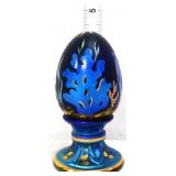 Fenton black deep sea scene egg