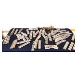 Mixed estate lot of model train tracks