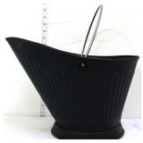 Vintage black coal scuttle