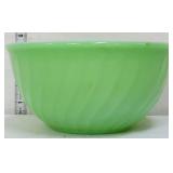 Vintage Fire King jadeite swirl mixing bowl