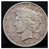 1935S peace dollar
