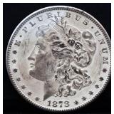 1878S Morgan silver dollar