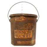 Vintage Old Pal minnow bucket