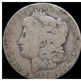 1884O Morgan silver dollar