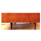 Square wood corner table see photos