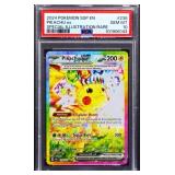 Graded GM 2024 Pokemon Pikachu Illustration card