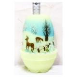 Fenton custard 1979 Christmas fairy lamp