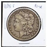 1895S Morgan silver dollar