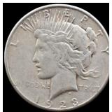 1923S peace dollar
