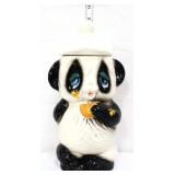 Vntg Brice cookie panda cookie jar see pics
