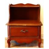Vintage French 1 drawer nightstand see photos