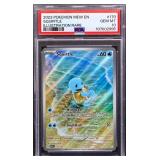 Graded GM 2023 Pokemon Squirtle card
