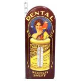 Vntg metal 6.5x16 Dental Scotch Snuff thermometer