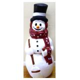 Vntg 41in snowman blow mold NO SHIPPING