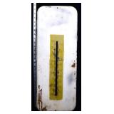 Vntg metal 8.5x27 RC thermometer frame