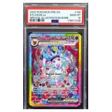Graded GM 2025 Pokemon Sylveon Illustration card
