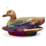 Westmoreland carnival duck on nest