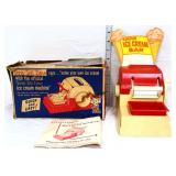 Vntg Terry Tell Time ice cream machine toy