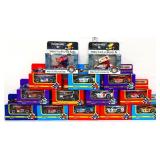 Lot of 14 toy race cars in org packages